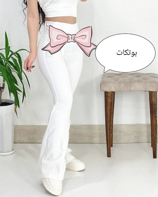 شلوار پارچه ای بوتکات گاباردین اصل رنگ مشکی طرح مجلسی